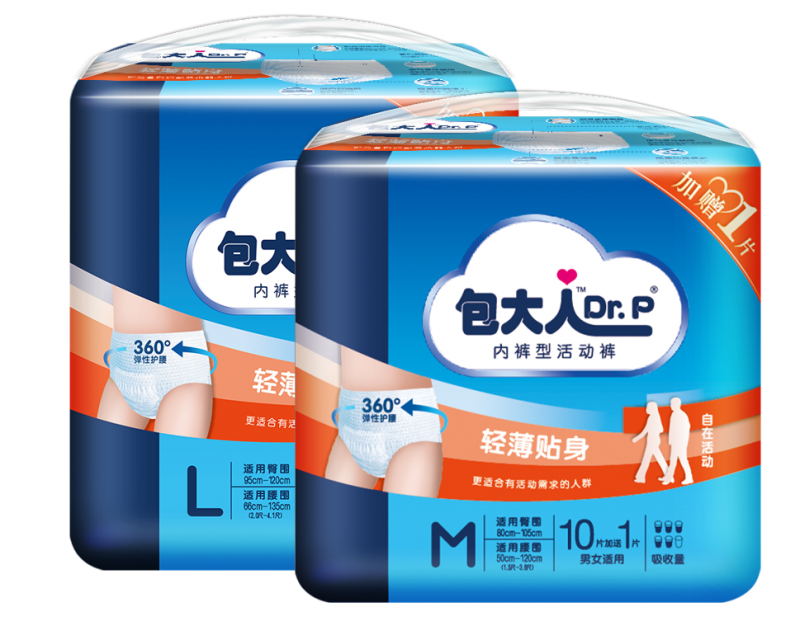 包大人輕薄貼身內褲型活動褲-