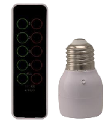 Wireless remote control lamp-