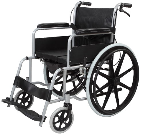 Toilet wheelchair-