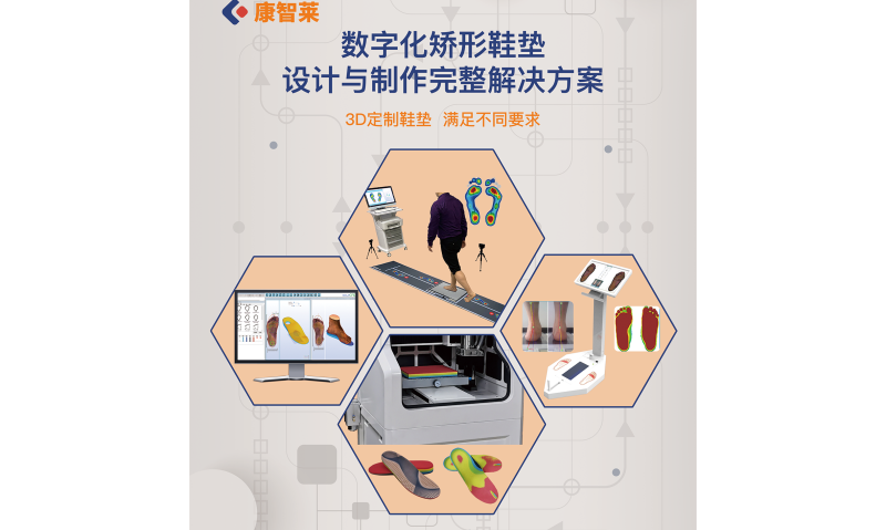 A complete solution for the design and production of digital orthopedic insoles-