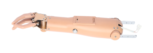 Myoelectric Hand System  with three fingers  for Elbow Disarticulation (Two-motion freedom)-