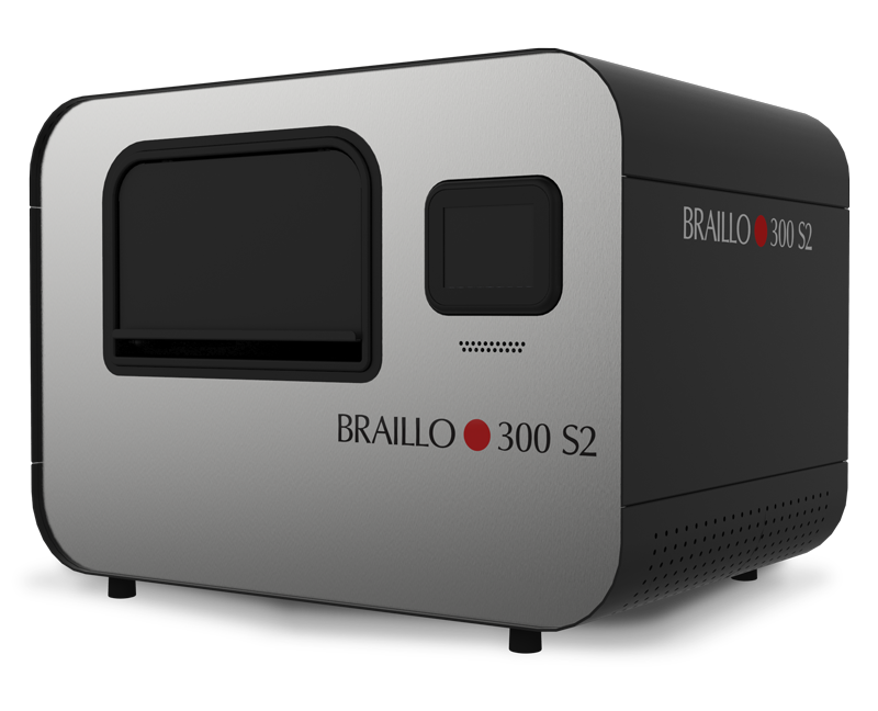 高速雙面盲文刻印機（北京國宏康是此系列產品在中國大陸的總代理商）