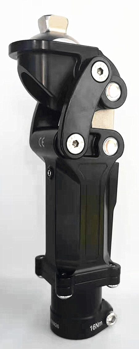 Multi-Function Four Bar Linkage Pneumatic Knee Joint