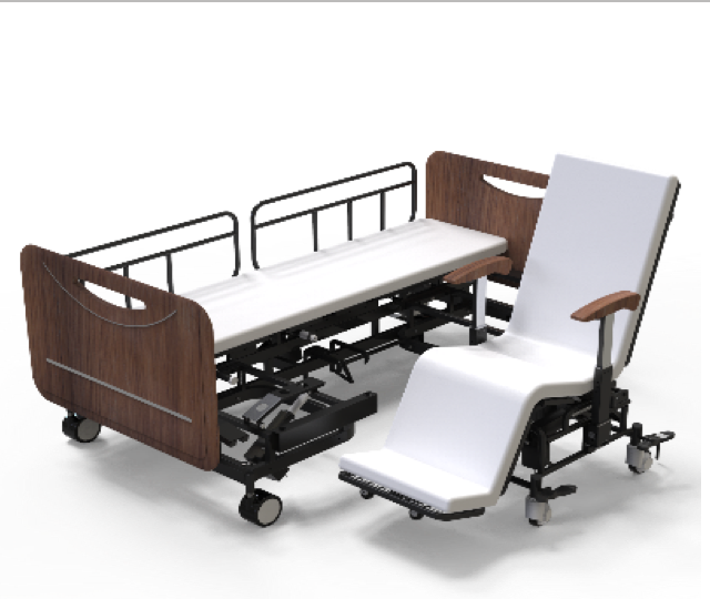 半自動一體化床椅-