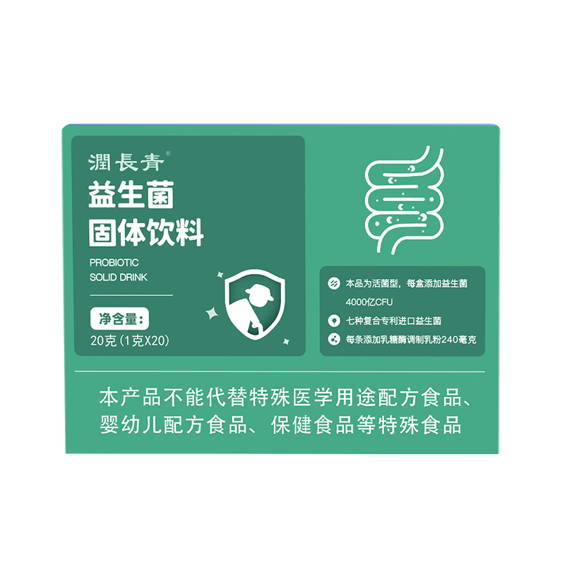 潤長青 益生菌固體飲料